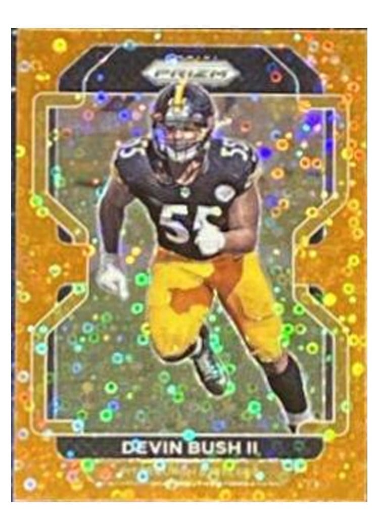 2021 Panini Prizm Base Set Devin Bush II #257 card