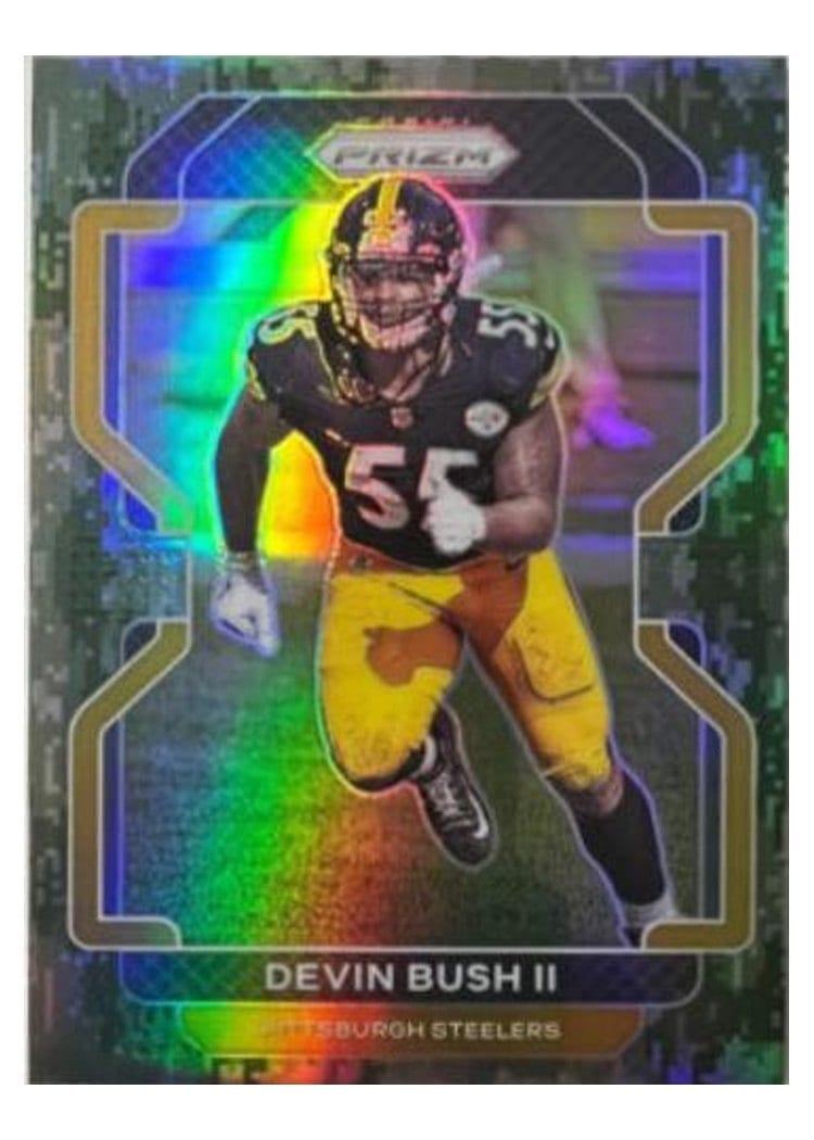 2021 Panini Prizm Base Set Devin Bush II #257 card
