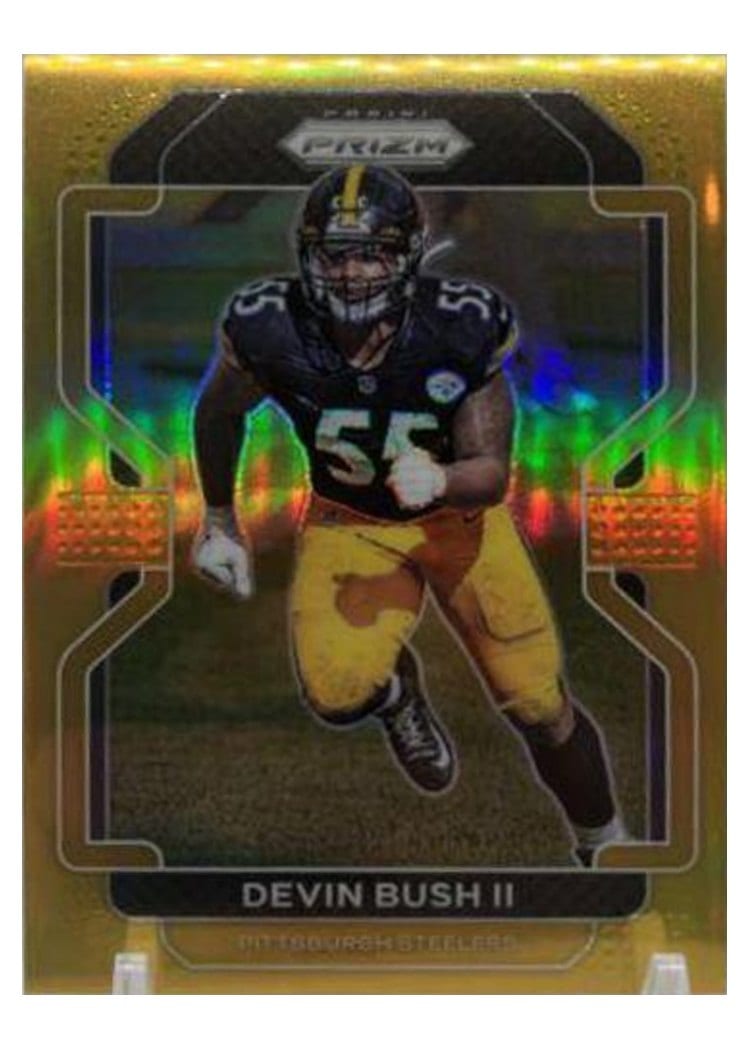 2021 Panini Prizm Base Set Devin Bush II #257 card