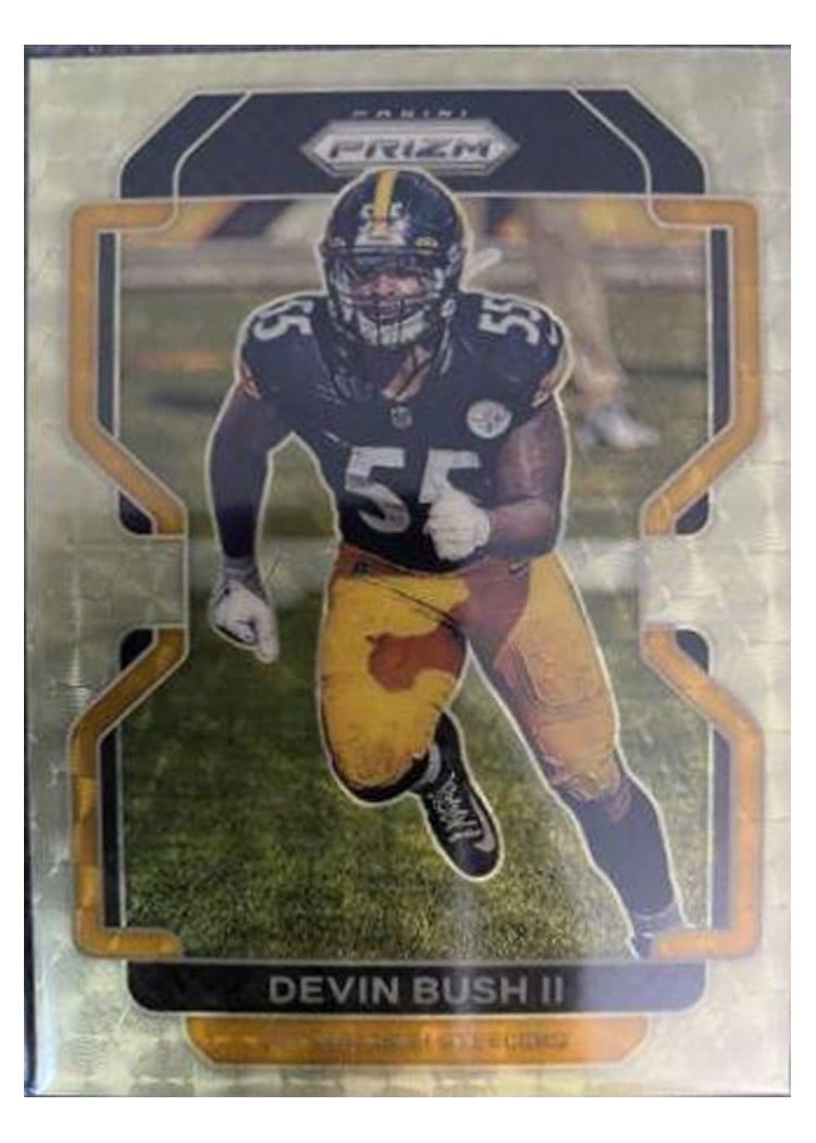 2021 Panini Prizm Base Set Devin Bush II #257 card