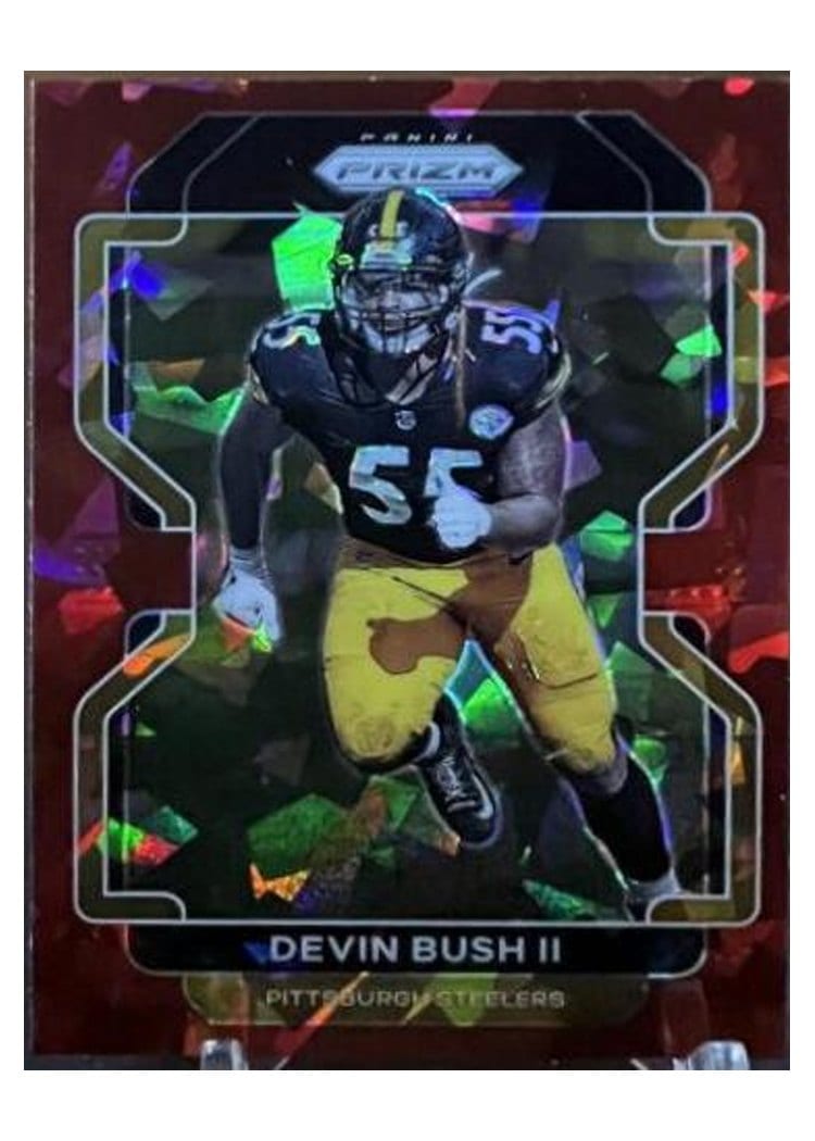 2021 Panini Prizm Base Set Devin Bush II #257 card