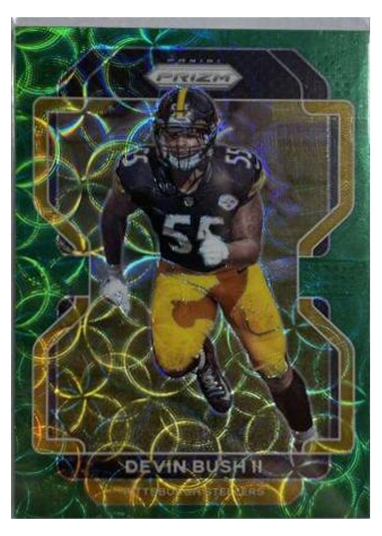 2021 Panini Prizm Base Set Devin Bush II #257 card