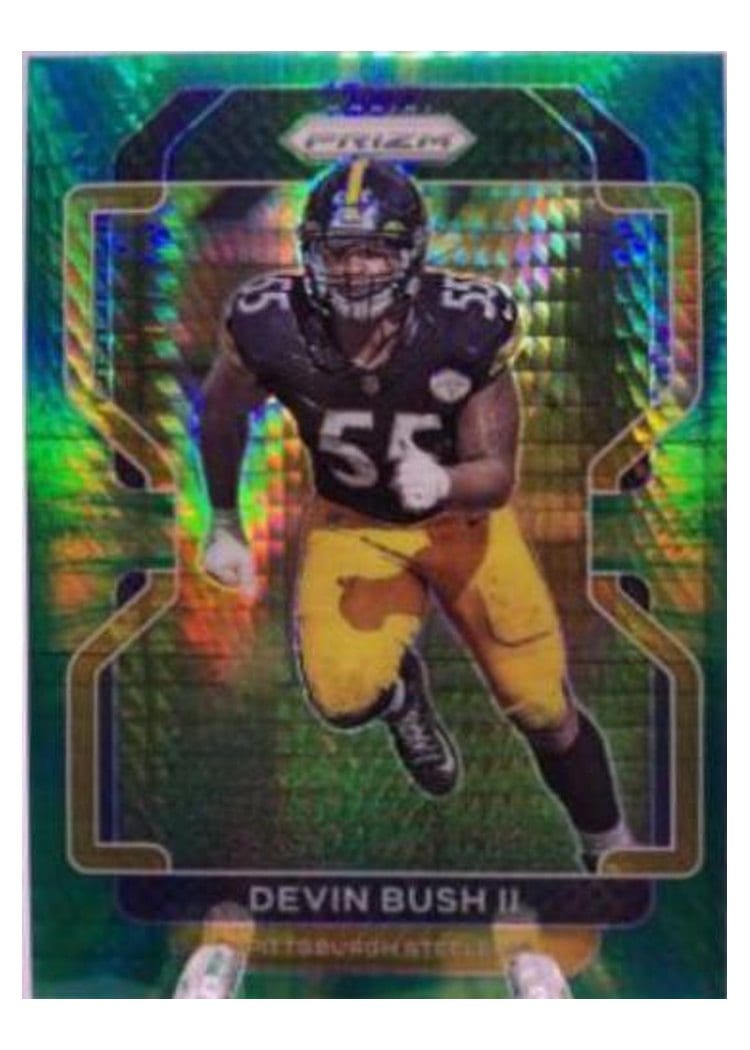 2021 Panini Prizm Base Set Devin Bush II #257 card