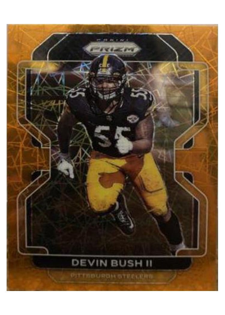 2021 Panini Prizm Base Set Devin Bush II #257 card