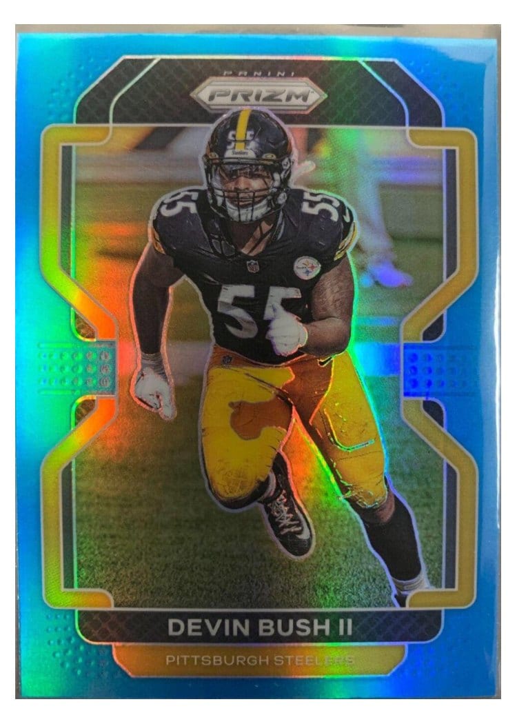2021 Panini Prizm Base Set Devin Bush II #257 card