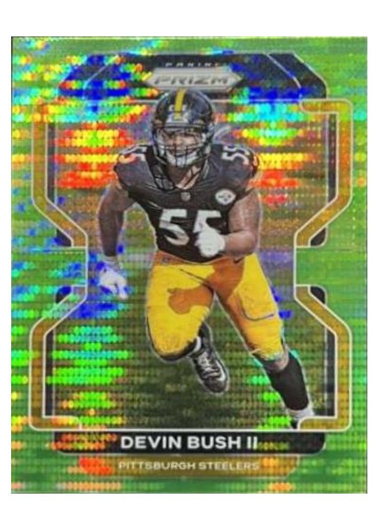 2021 Panini Prizm Base Set Devin Bush II #257 card