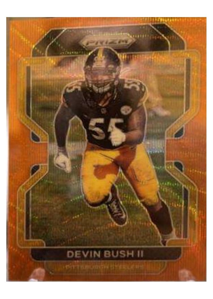 2021 Panini Prizm Base Set Devin Bush II #257 card