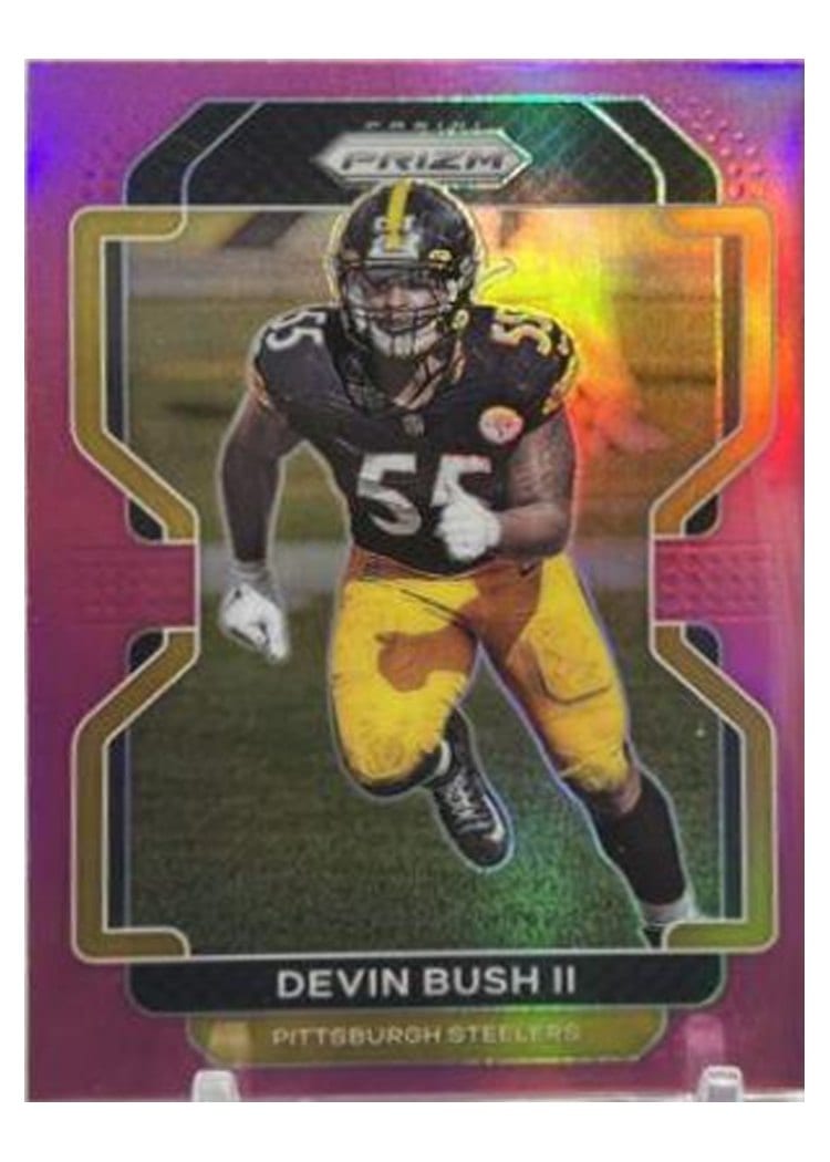 2021 Panini Prizm Base Set Devin Bush II #257 card