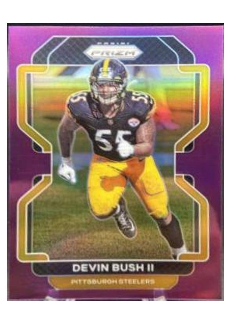 2021 Panini Prizm Base Set Devin Bush II #257 card