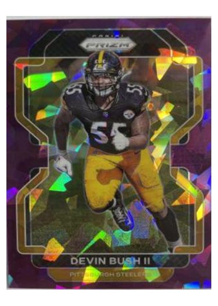 2021 Panini Prizm Base Set Devin Bush II #257 card
