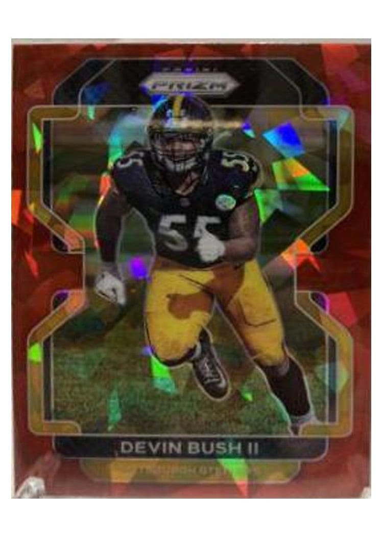 2021 Panini Prizm Base Set Devin Bush II #257 card