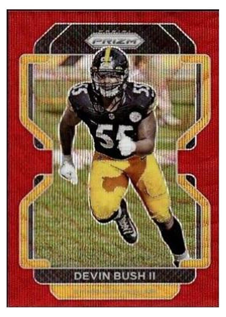 2021 Panini Prizm Base Set Devin Bush II #257 card