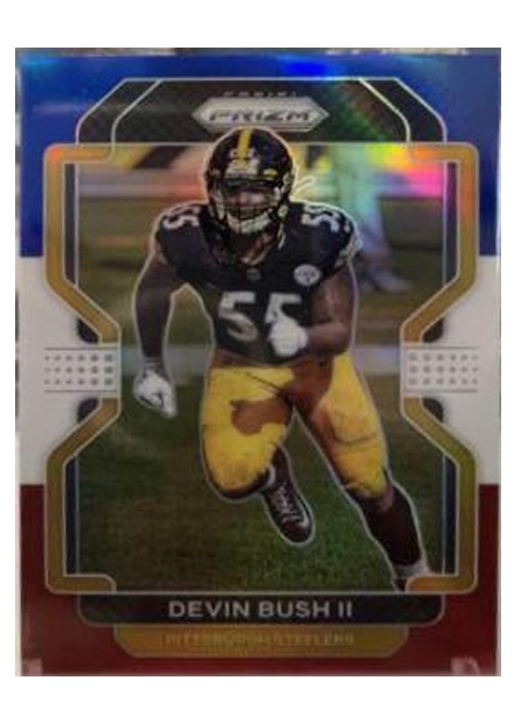 2021 Panini Prizm Base Set Devin Bush II #257 card