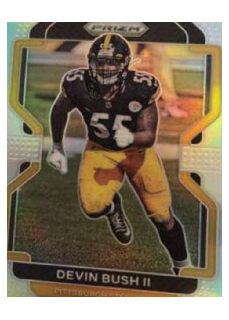 2021 Panini Prizm Base Set Devin Bush II #257 card
