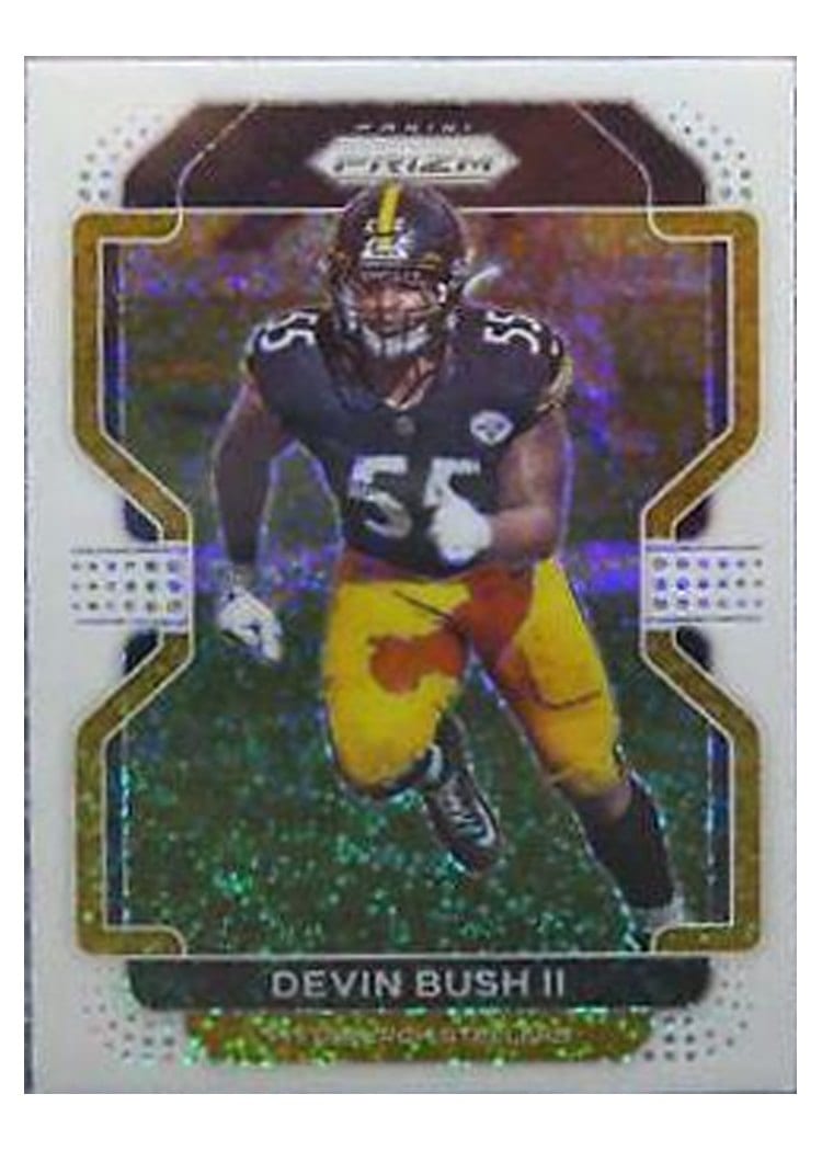 2021 Panini Prizm Base Set Devin Bush II #257 card
