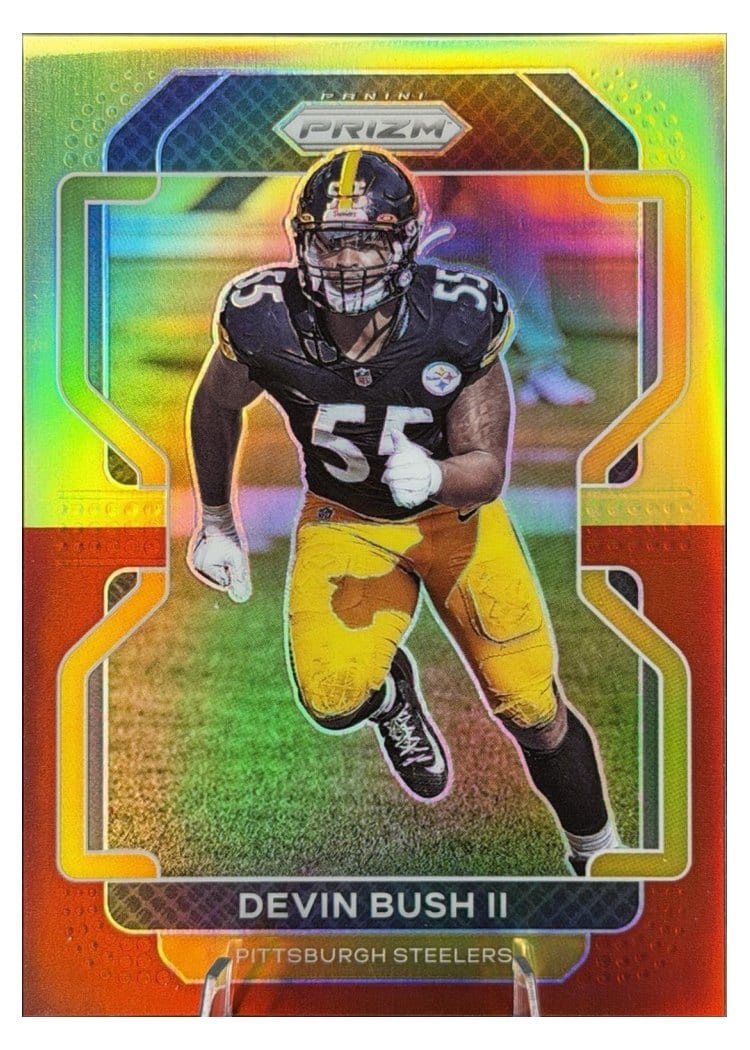 2021 Panini Prizm Base Set Devin Bush II #257 card