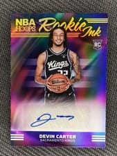 2024-25 Hoops Rookie Ink Devin Carter #RI-DEV card