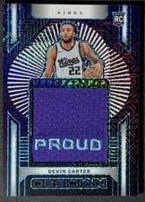 2024-25 Panini Obsidian Unbreakable Memorabilia Devin Carter #UM-DVN