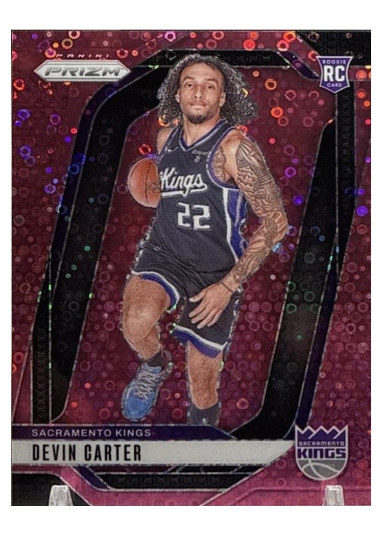 2024-25 Panini Prizm Base Set Devin Carter #231 card