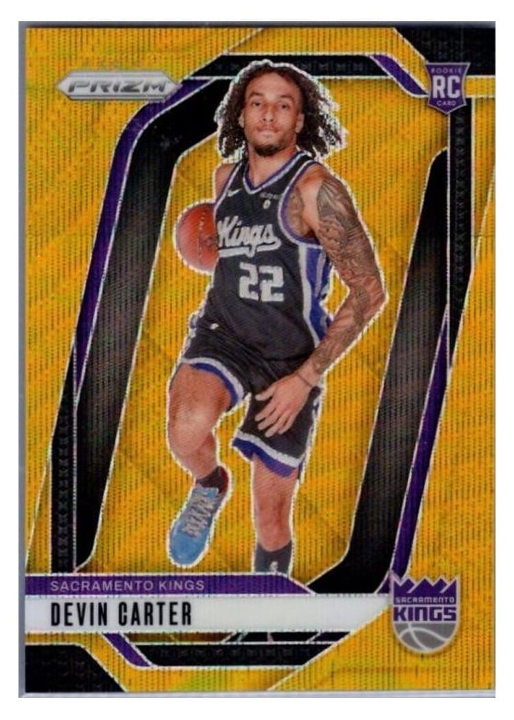 2024-25 Panini Prizm Base Set Devin Carter #231 card