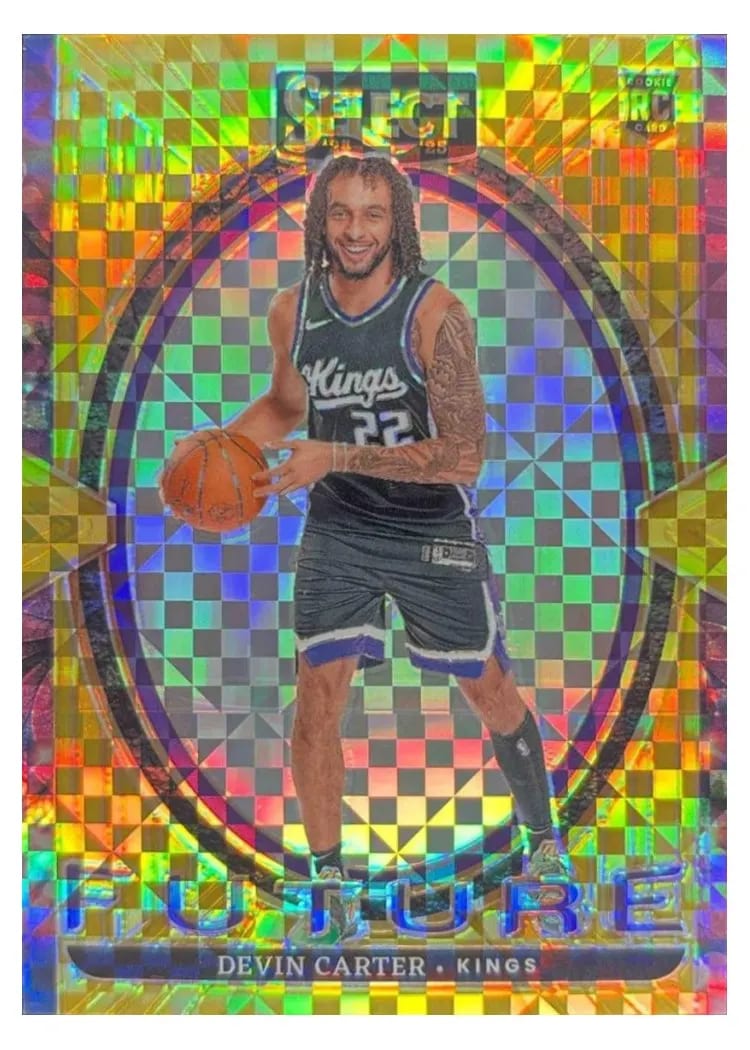 2024-25 Panini Select Select Future Devin Carter #3 card