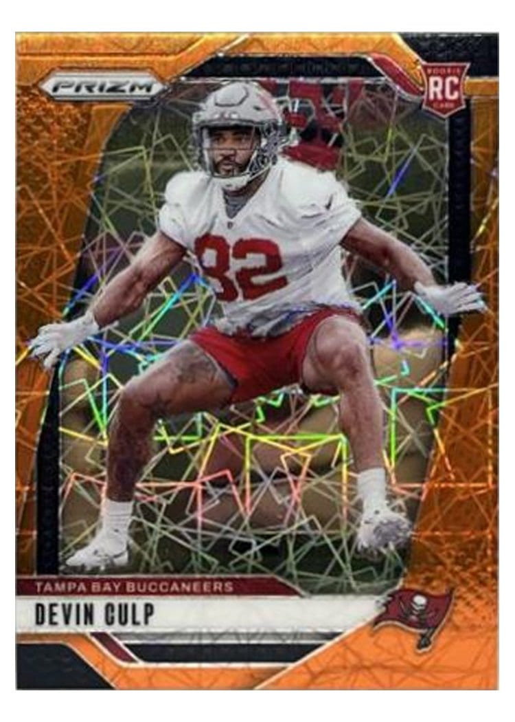 2024 Panini Prizm Base Set Devin Culp Orange #326 card