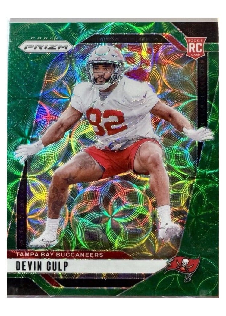 2024 Panini Prizm Base Set Devin Culp Green Scope #326 card