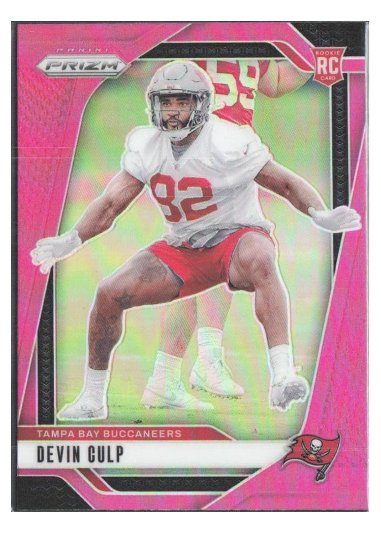 2024 Panini Prizm Base Set Devin Culp Pink #326 card