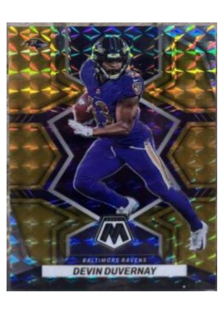2022 Panini Mosaic Base Set Devin Duvernay #214 card