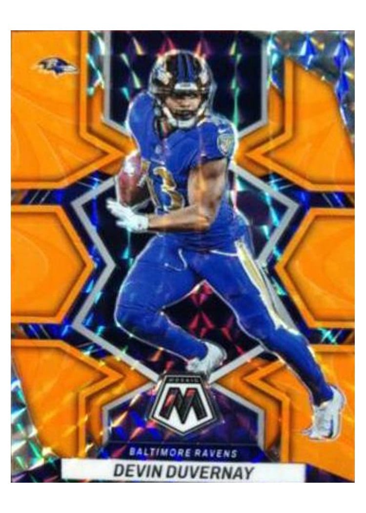 2022 Panini Mosaic Base Set Devin Duvernay #214 card