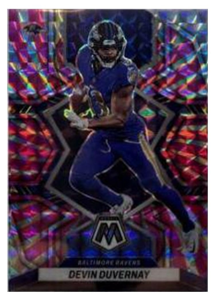 2022 Panini Mosaic Base Set Devin Duvernay #214 card