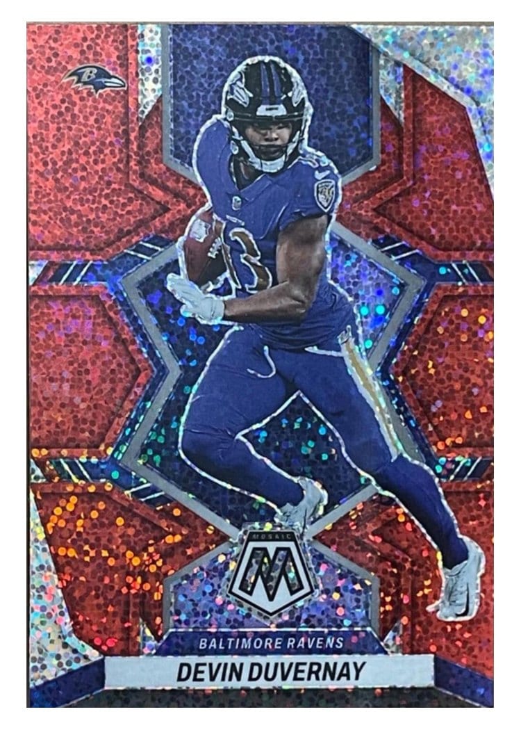 2022 Panini Mosaic Base Set Devin Duvernay #214 card