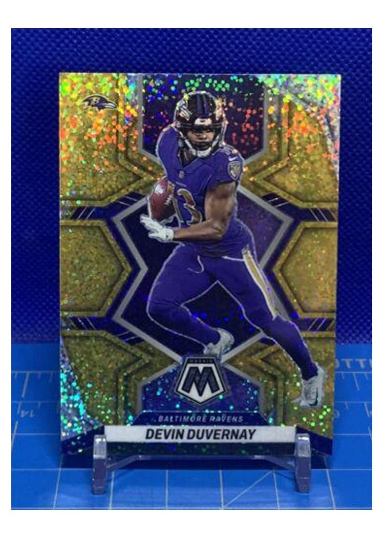 2022 Panini Mosaic Base Set Devin Duvernay #214 card