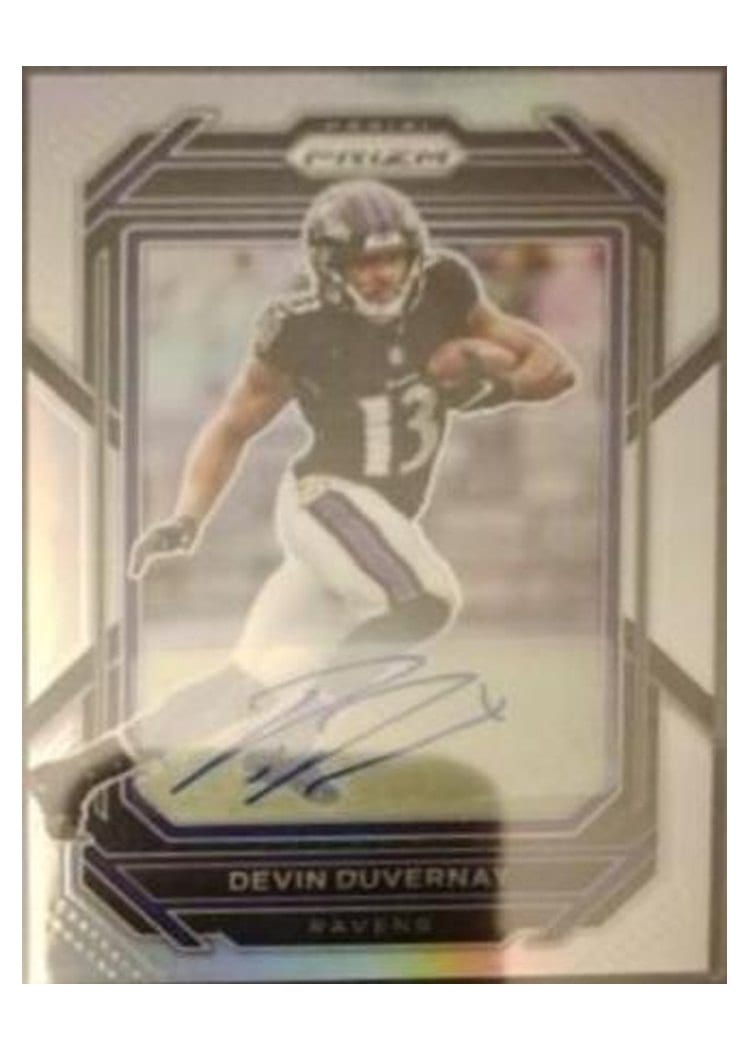 2022 Panini Prizm Base Set Devin Duvernay #22 card