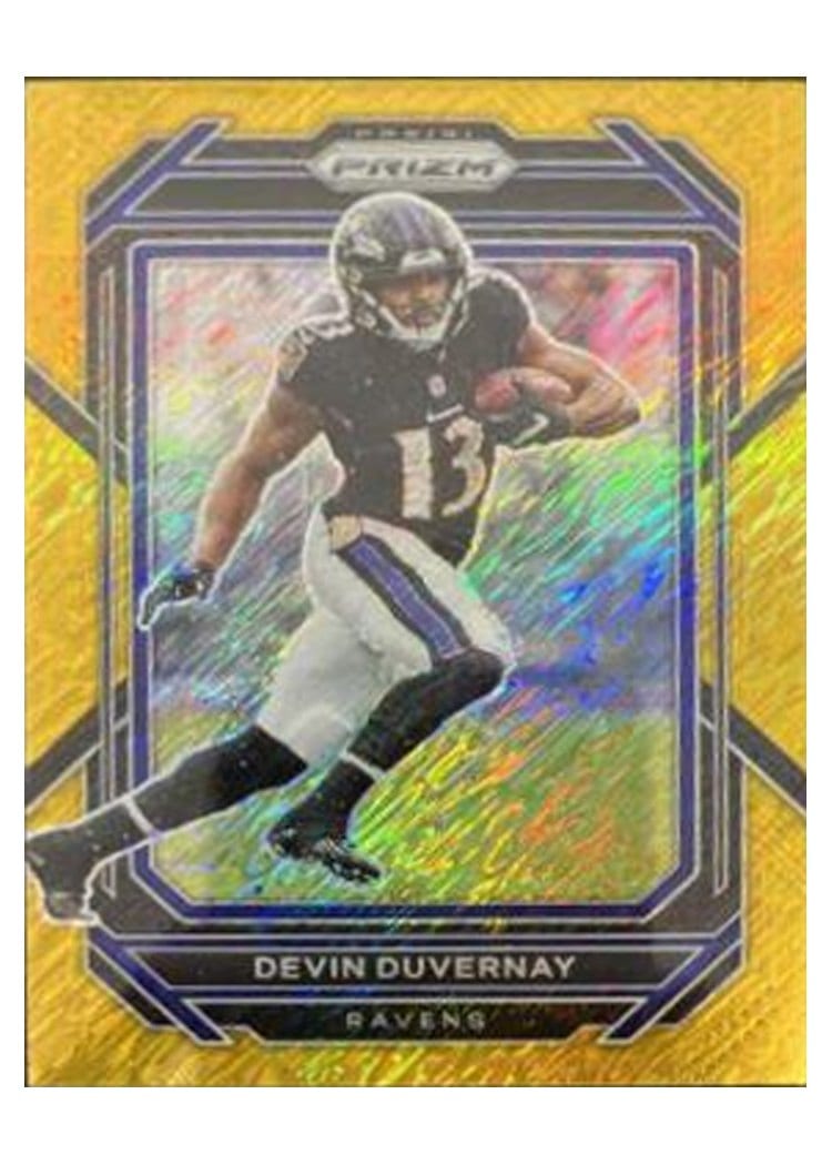 2022 Panini Prizm Base Set Devin Duvernay #22 card