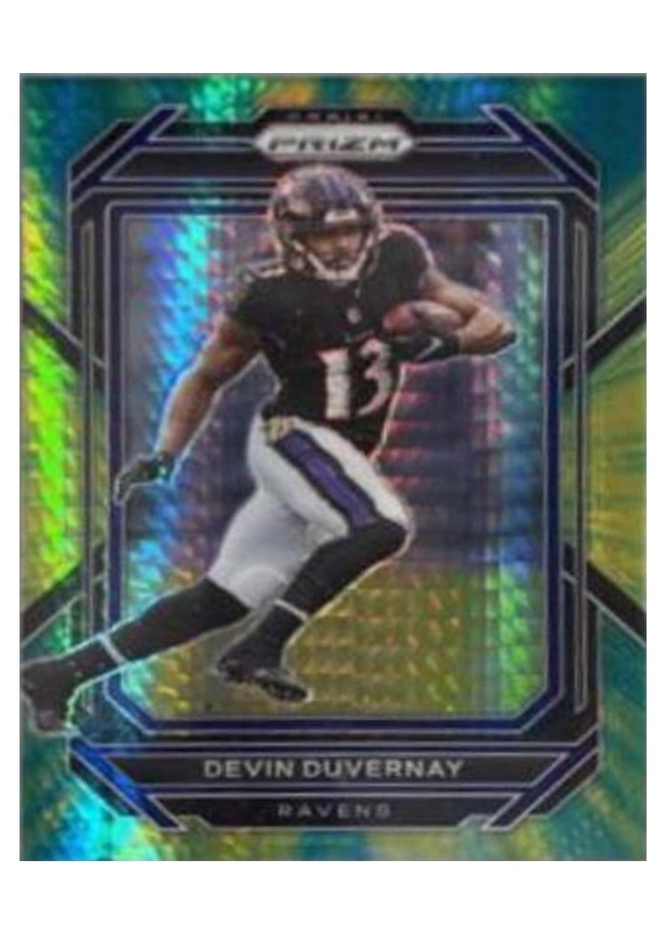 2022 Panini Prizm Base Set Devin Duvernay #22 card