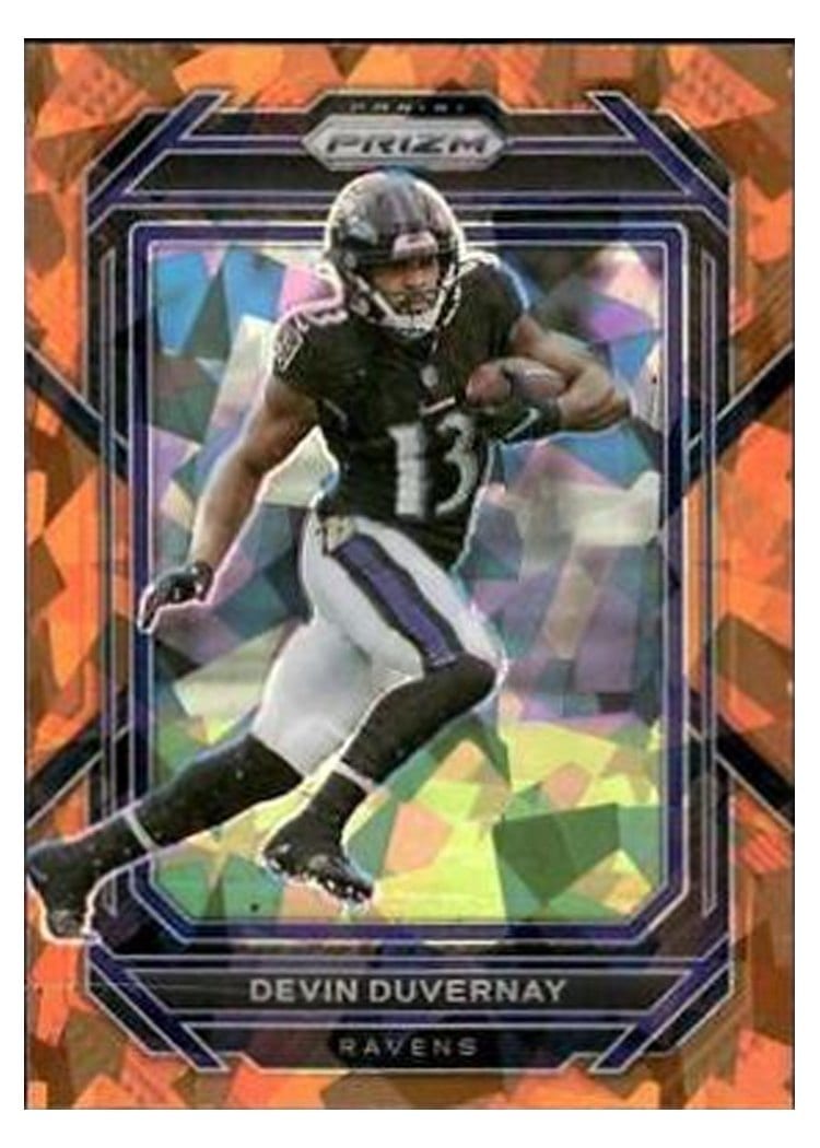 2022 Panini Prizm Base Set Devin Duvernay #22 card
