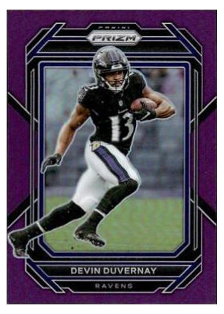 2022 Panini Prizm Base Set Devin Duvernay #22 card
