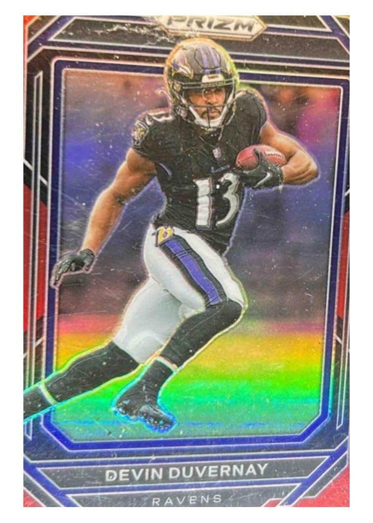 2022 Panini Prizm Base Set Devin Duvernay #22 card