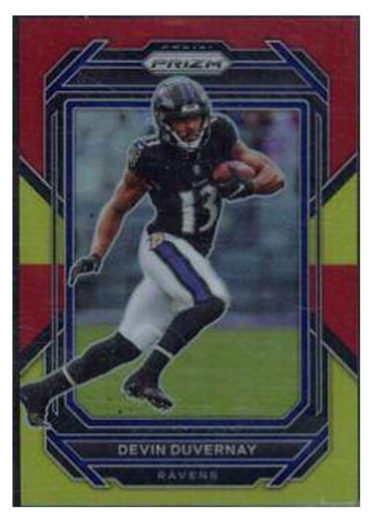 2022 Panini Prizm Base Set Devin Duvernay #22 card