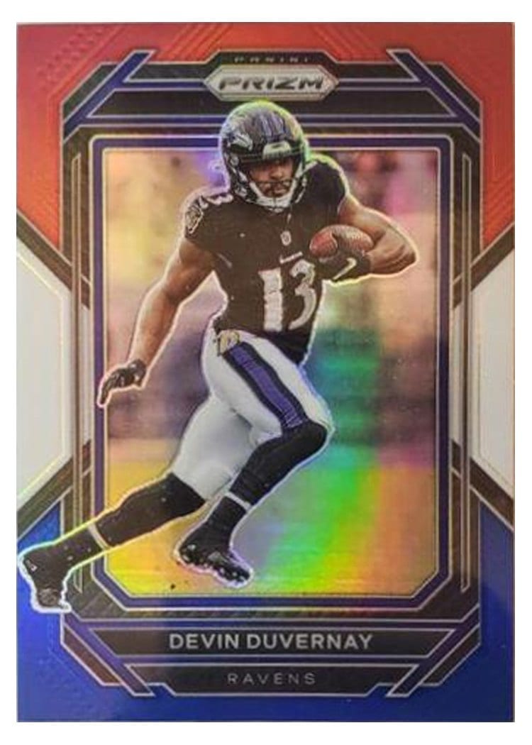 2022 Panini Prizm Base Set Devin Duvernay #22 card