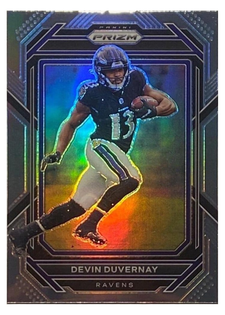 2022 Panini Prizm Base Set Devin Duvernay Silver #22 card