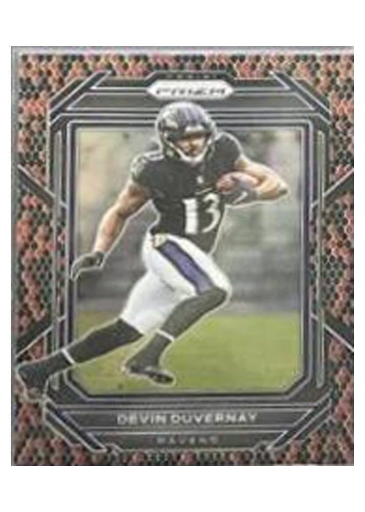 2022 Panini Prizm Base Set Devin Duvernay #22 card