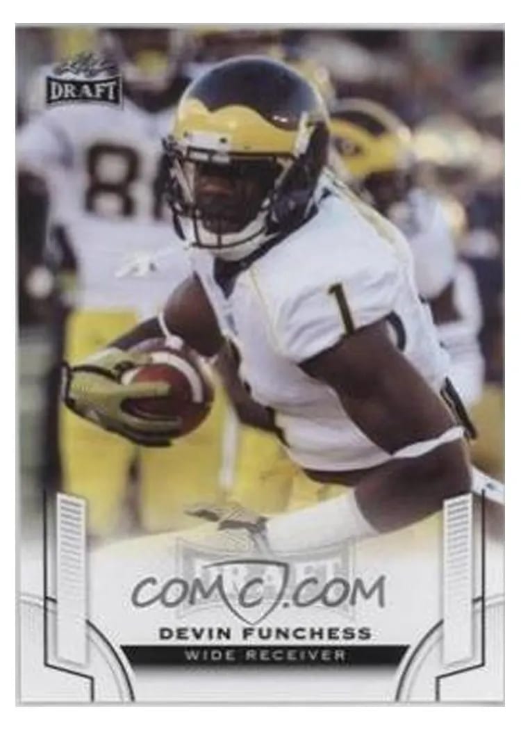 2015 Leaf Draft Devin Funchess #21 card