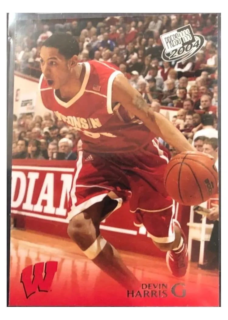 2004 Press Pass Devin Harris #14 card