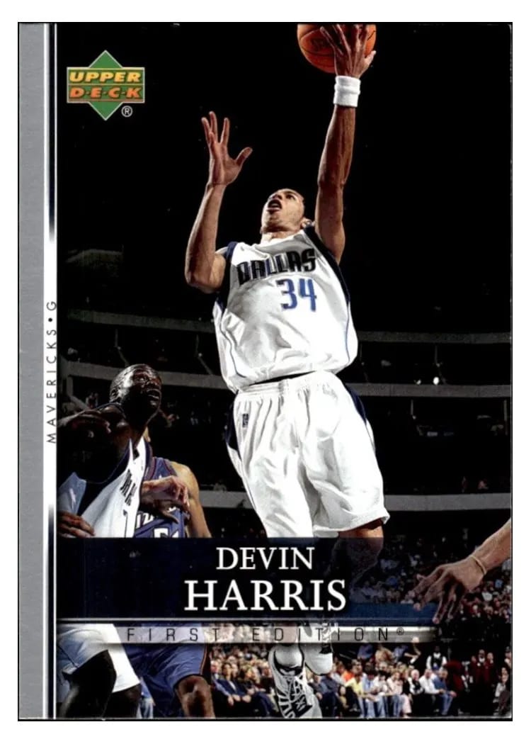 2007 Upper Deck First Edition Devin Harris #3 card
