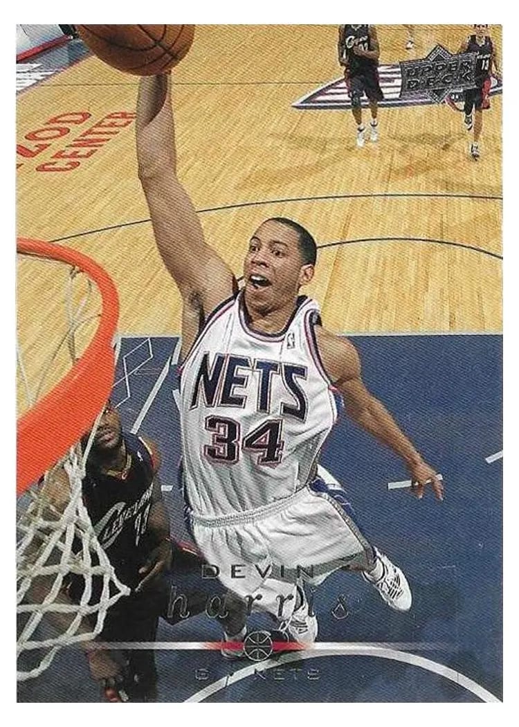 2008 Upper Deck Devin Harris #114 card