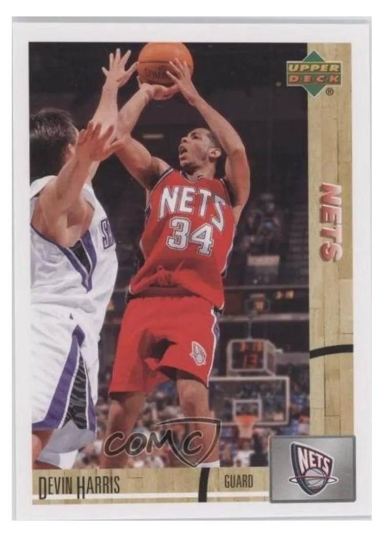 2008 Upper Deck Lineage Devin Harris #124 card