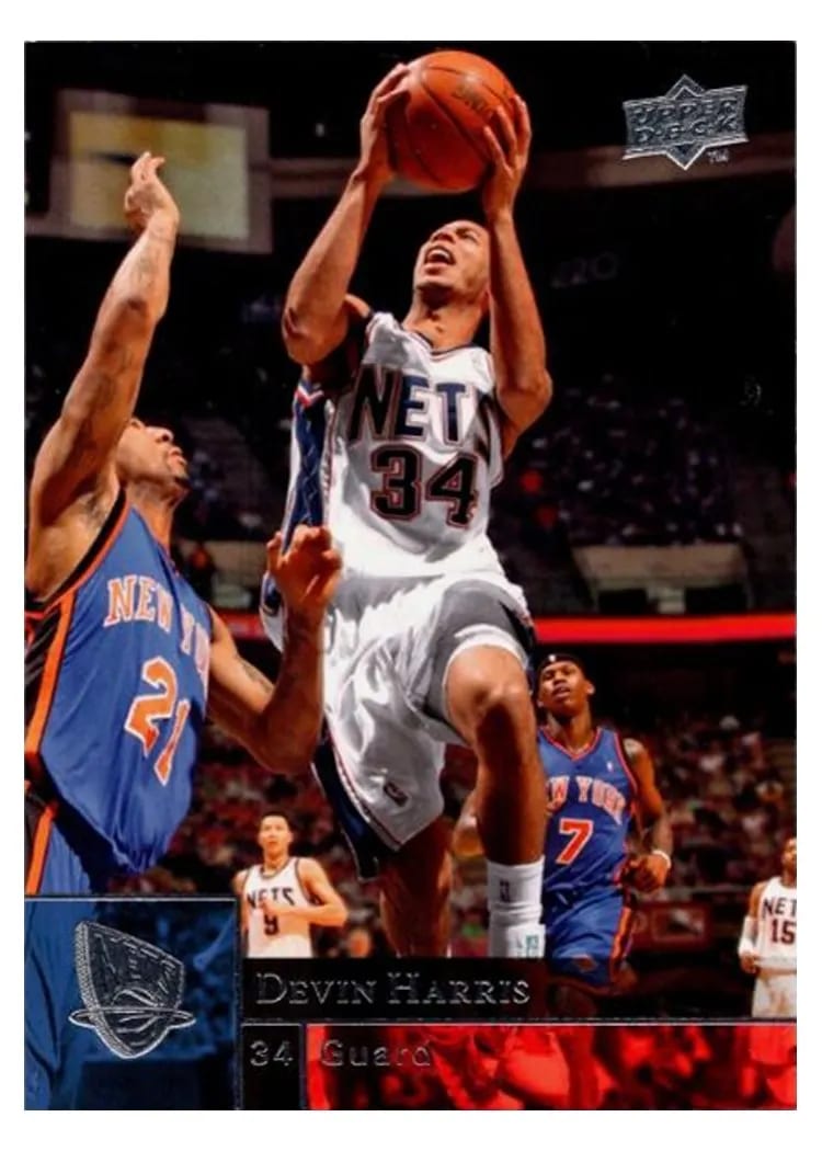 2009 Upper Deck Devin Harris #114 card