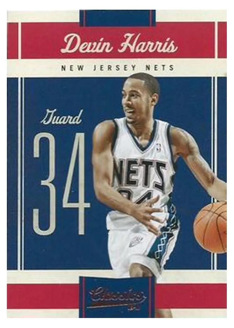 2010 Panini Classics Devin Harris #67 card